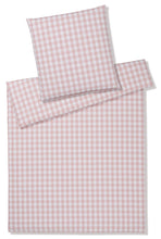 Lade das Bild in den Galerie-Viewer, Mako Perkalbettwäsche mit Blockkaros Quadro