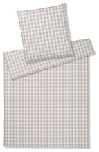 Lade das Bild in den Galerie-Viewer, Mako Perkalbettwäsche mit Blockkaros Quadro