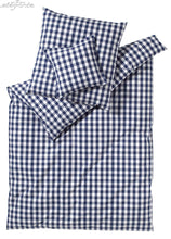 Lade das Bild in den Galerie-Viewer, Mako Perkalbettwäsche mit Blockkaros Quadro