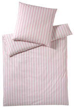 Lade das Bild in den Galerie-Viewer, Mako Perkal Bettwäsche mit Blockstreifen Lido