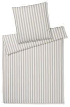 Lade das Bild in den Galerie-Viewer, Mako Perkal Bettwäsche mit Blockstreifen Lido
