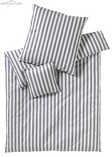 Lade das Bild in den Galerie-Viewer, Mako Perkal Bettwäsche mit Blockstreifen Lido