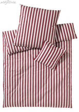 Lade das Bild in den Galerie-Viewer, Mako Perkal Bettwäsche mit Blockstreifen Lido