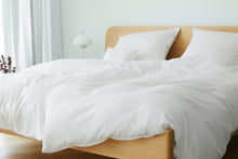 Lade das Bild in den Galerie-Viewer, Lässige Washed-Cotton-Bettwäsche Crisp