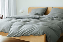 Lade das Bild in den Galerie-Viewer, Lässige Washed-Cotton-Bettwäsche Crisp