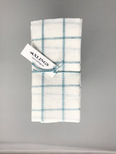 Lade das Bild in den Galerie-Viewer, 2er Set Leinen-Geschirrhandtuch Axlings aqua